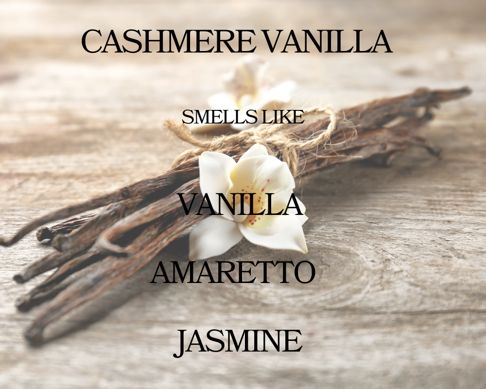 Cashmere Vanilla Wax Melt - Non Toxic Wax Melt - Natural Soy Wax Melts - Handmade in USA -  SweetJarCandle Wax Melts