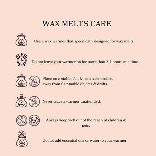 Cashmere Vanilla Wax Melt - Non Toxic Wax Melt - Natural Soy Wax Melts - Handmade in USA -  SweetJarCandle Wax Melts