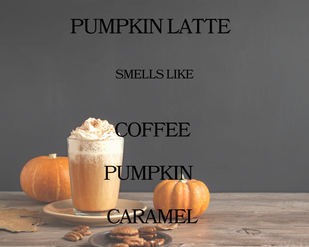 Pumpkin Latte Wax Melt - Non Toxic Wax Melt - Natural Soy Wax Melts - Handmade in USA -  SweetJarCandle Wax Melts