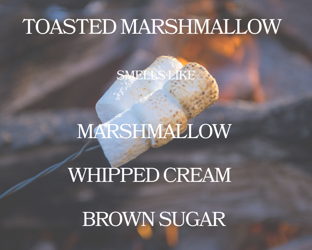 Toasted Marshmallow Wax Melt - Non Toxic Wax Melt - Natural Soy Wax Melts - Handmade in USA -  SweetJarCandle Wax Melts